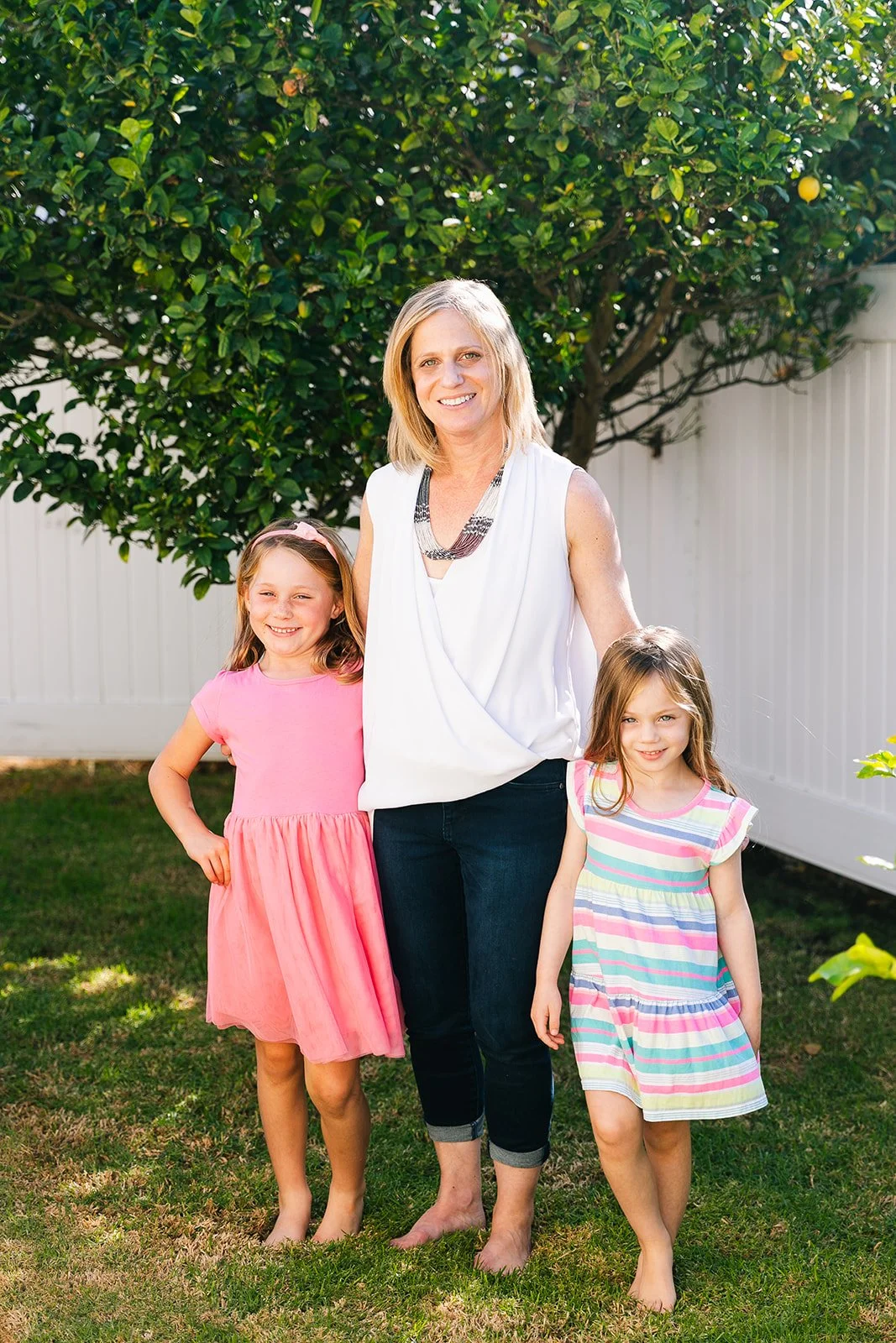 Erica with her family